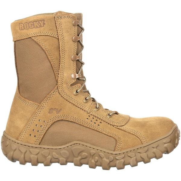 ロッキー メンズ シューズ ブーツ・レインブーツ Tシャツ Rocky S2v Steel Toe Tactical Military Boot Coyote Brown ブラウン
