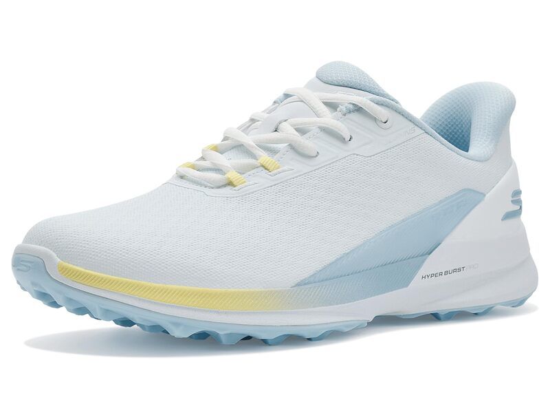 スケッチャーズ レディース シューズ スニーカー Skechers GOLF Pure Arch Fit SlipIn WhiteYellowBl ホワイト