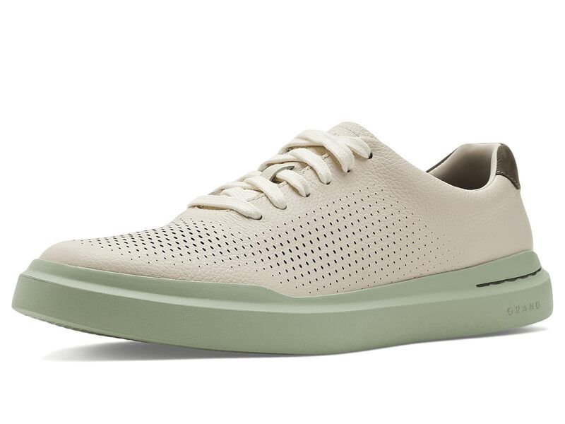 コールハーン メンズ シューズ スニーカー Cole Haan Grandpro Rally Laser Cut Ivory アイボリー