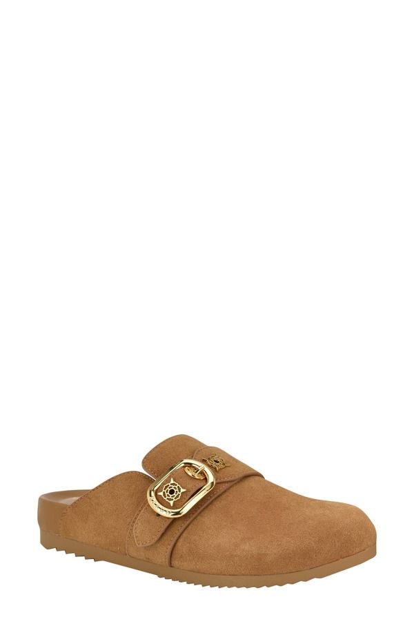 ゲス レディース シューズ サンダル GUESS Galavanta Clog Medium Natural