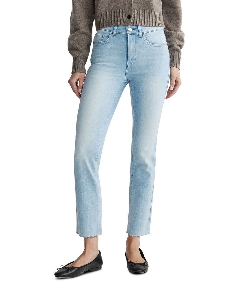 ディーエル 1961 レディース ボトムス デニムパンツ アンクル ジーンズ DL1961 Mara Mid Rise Instasculpt Straight Ankle Jeans in Ocea