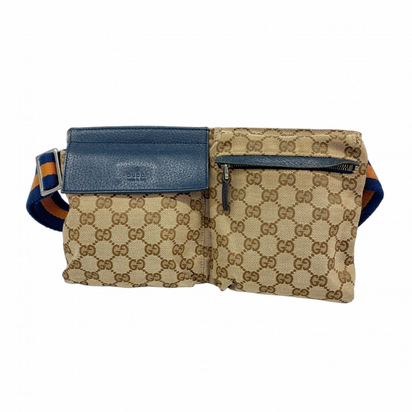 グッチ(Gucci) グッチ バッグ・ウエストバッグ GGキャンバス 28566 キャンバス ブラウン メンズ レディース