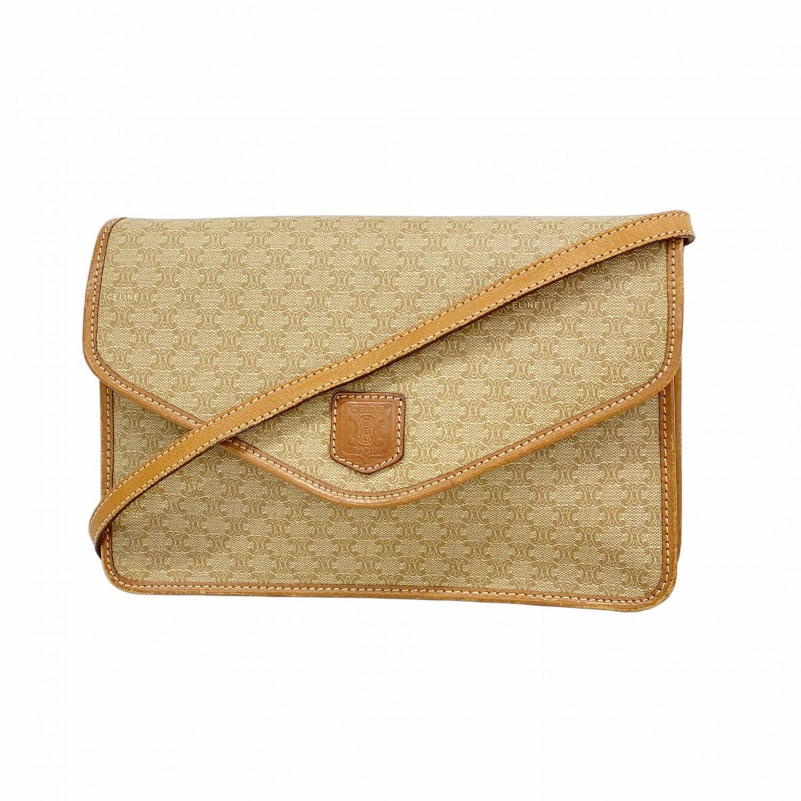 セリーヌ(Celine) セリーヌ ショルダーバッグ マカダム ブラウン レディース
