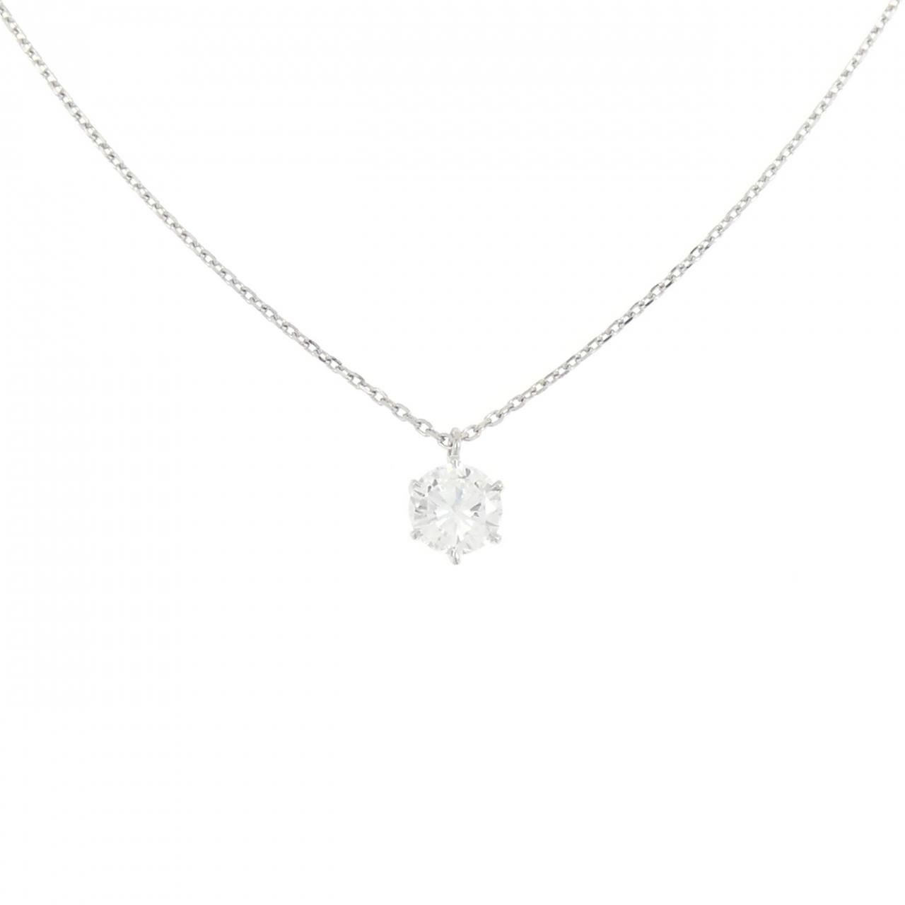 PT900/PT850 ダイヤモンド ネックレス 0.679CT F VS1 Good