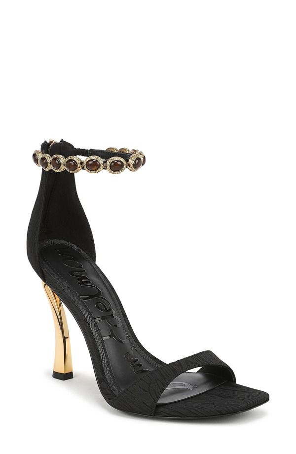 サムエデルマン レディース シューズ サンダル アンクル Sam Edelman Lyrankle Strap Sandal Black ブラック