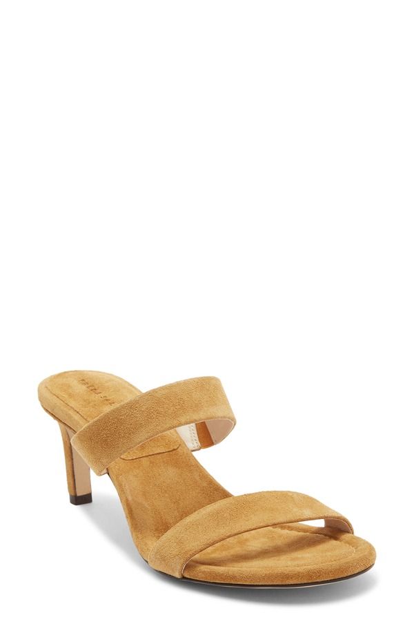 フレダサルバドール レディース シューズ ヒール サンダル Freda Salvador Poppy Double Strap Sandal Bog Suede