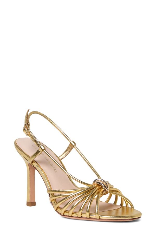 ロフラー ランダル レディース シューズ サンダル Loefflerandall Mareka Slingback Sandal Gold ゴールド