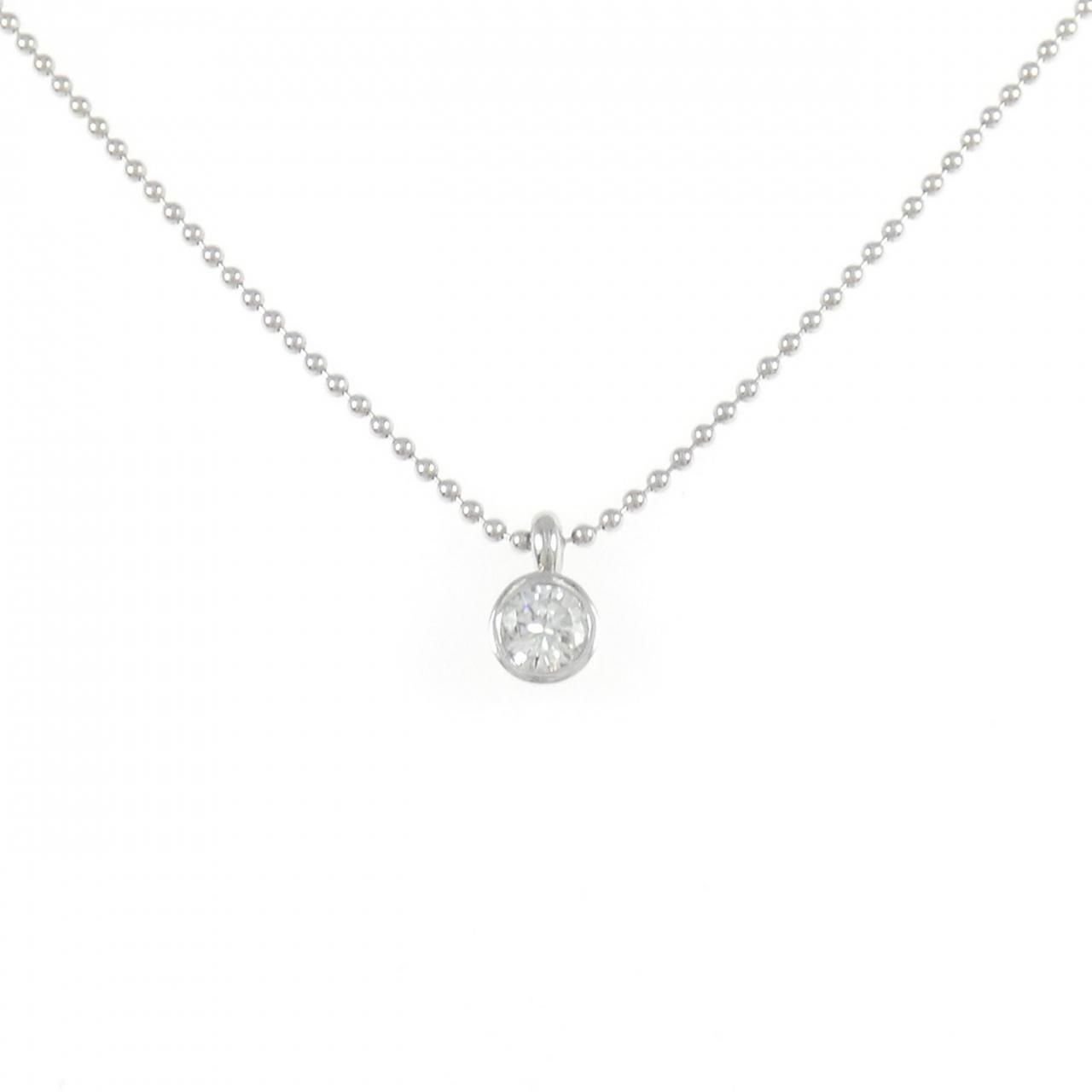 PT900/PT850 ダイヤモンド ネックレス 0.22CT