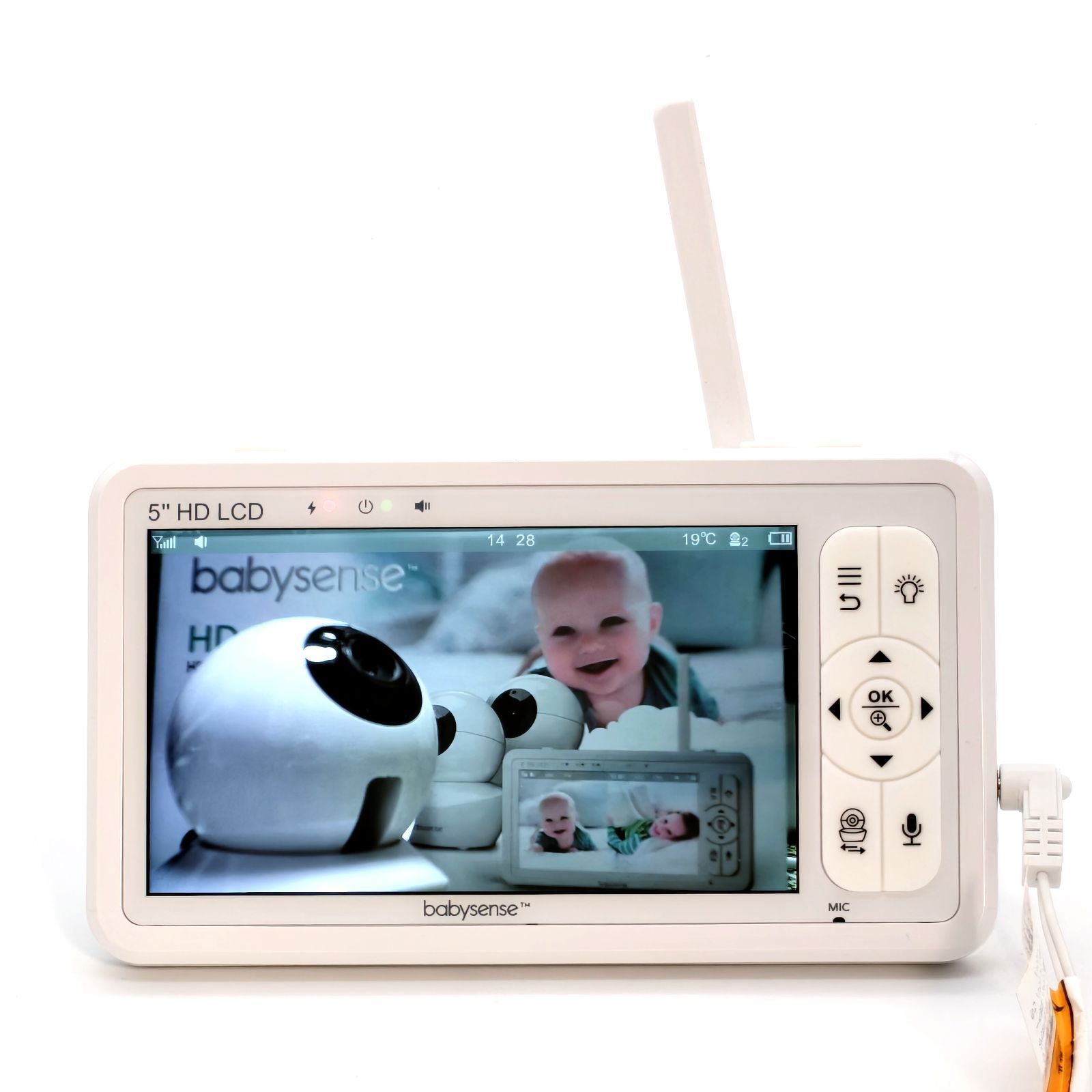 babysense ベビーセンス HD S2 ベビーモニター カメラ2台セット - メルカリ
