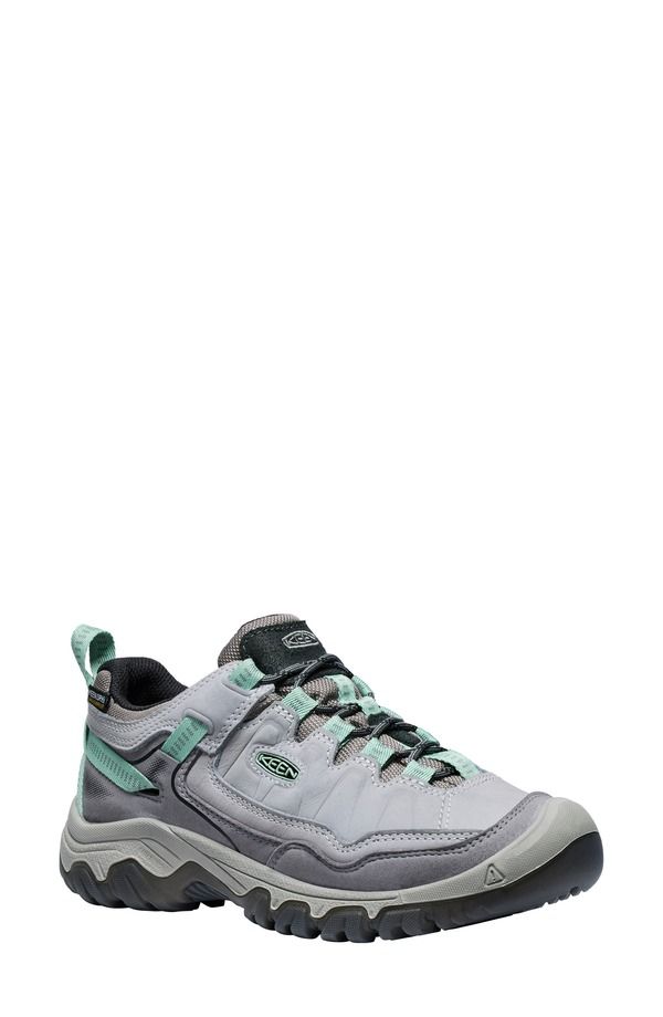 キーン レディース シューズ スニーカー KEEN Targhee IV Waterproof Hiking Shoe Alloy Granite Green グリーン