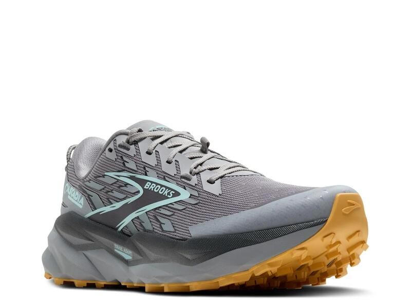 ブルックス メンズ シューズ スニーカー BrooksCascadia 19 Trail Running Shoe Mens GreyBlue グレー