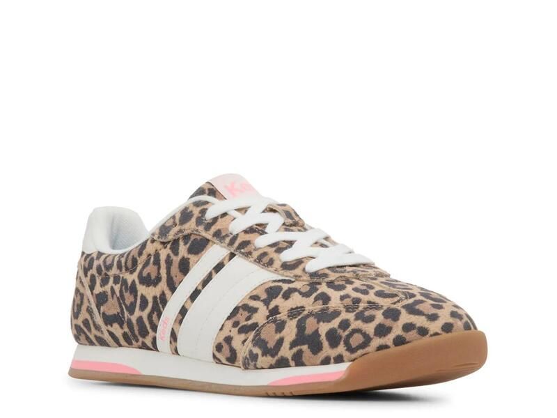 ケッズ レディース シューズ スニーカー KedsChampion Sneaker Womens BlackTan Leopard Print ブラック