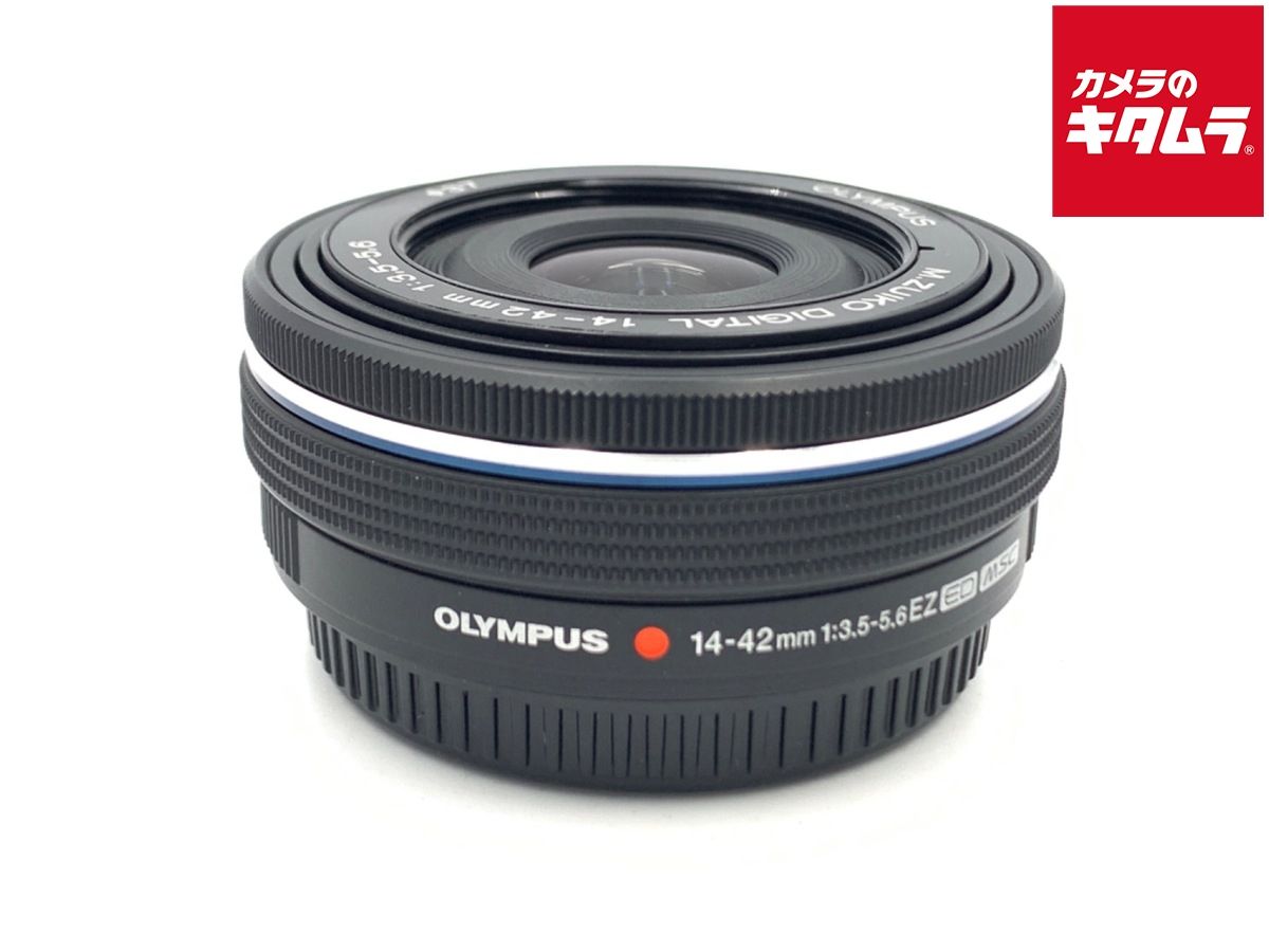 【中古】 【並品】 オリンパス M.ZUIKO DIGITAL ED 14-42mm F3.5-5.6 EZ ブラック