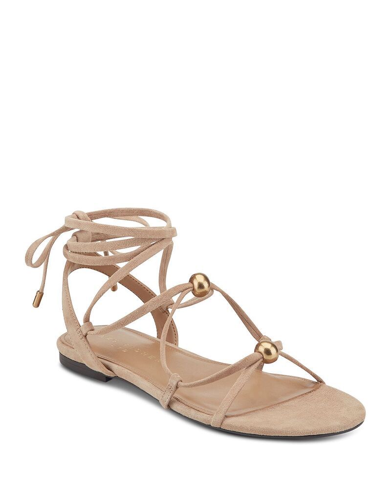 マーク・フィッシャー レディース シューズ サンダル Marc Fisher LTD Womens Ellan Casual Strappy Flat Sandals Medium Natural