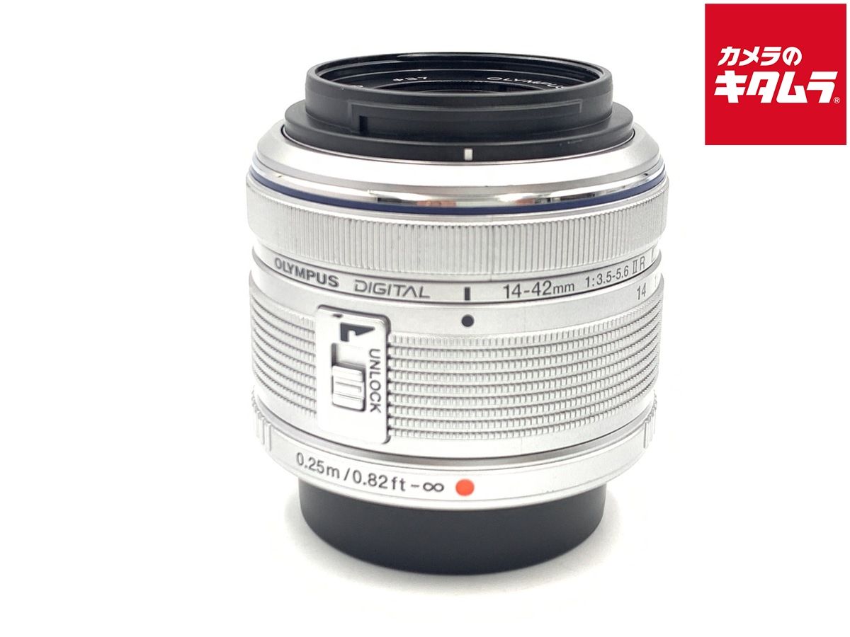 【中古】 【並品】 オリンパス M.ZUIKO DIGITAL 14-42mm F3.5-5.6 II R シルバー