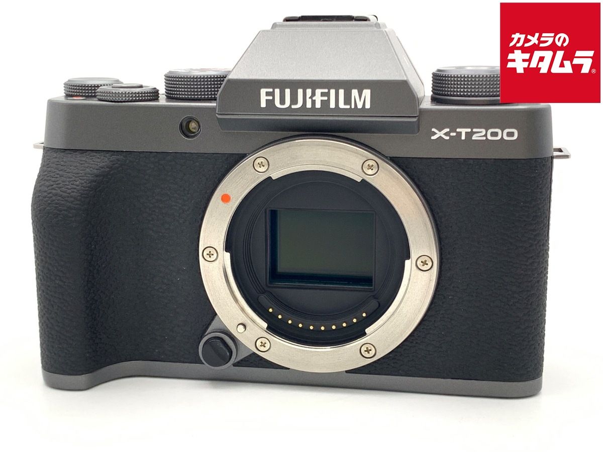 【中古】 【並品】 フジフイルム X-T200 ダークシルバー