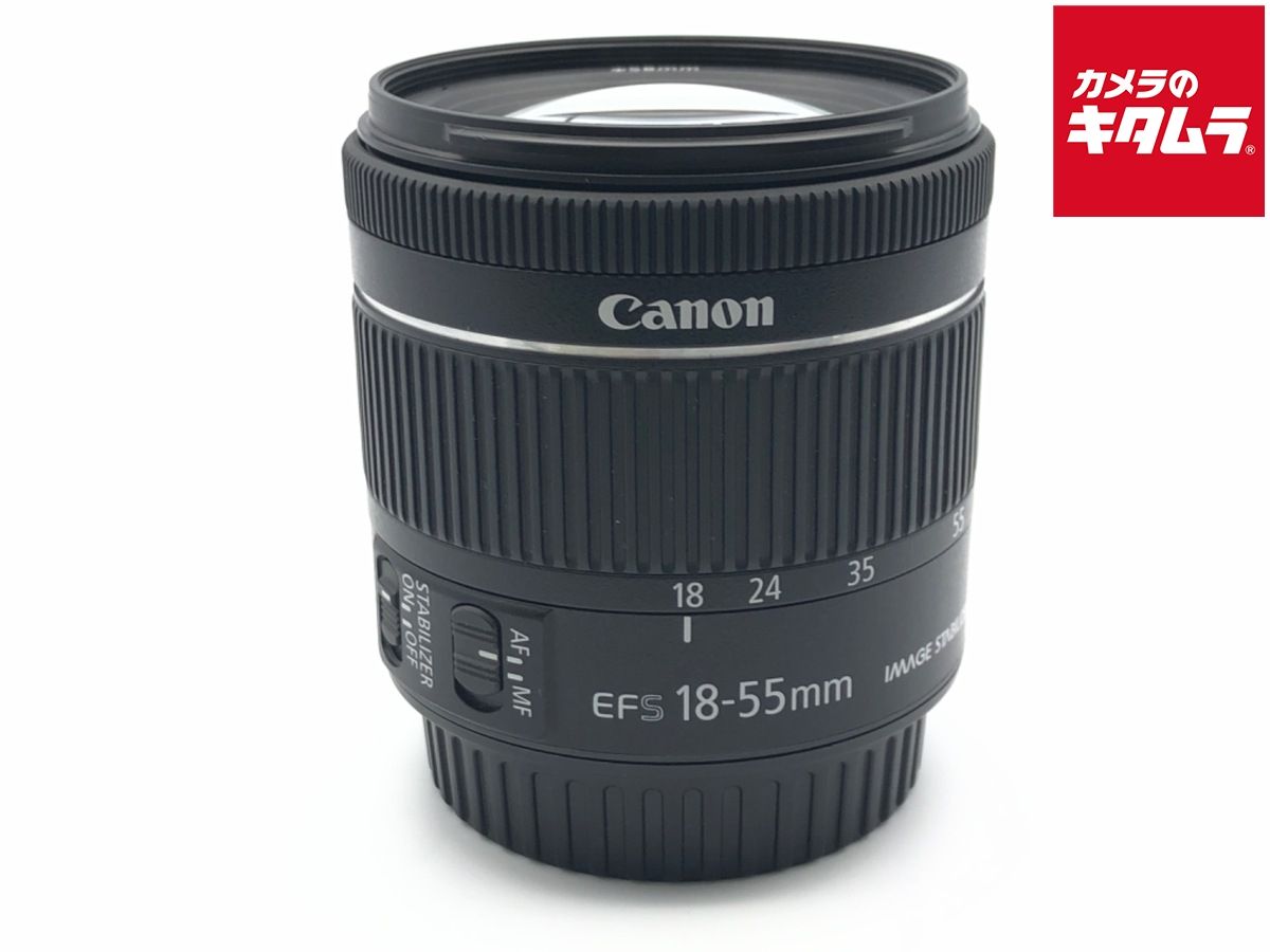 【中古】 【良品】 キヤノン EF-S18-55mm F4-5.6 IS STM