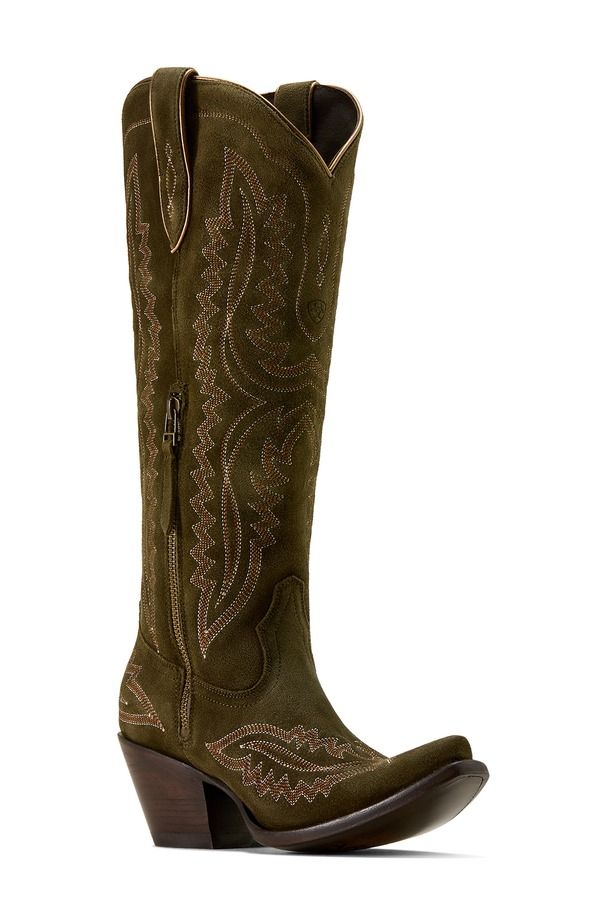 アリアト レディース シューズ ブーツ・レインブーツ Ariat Casanova Western Boot Green グリーン