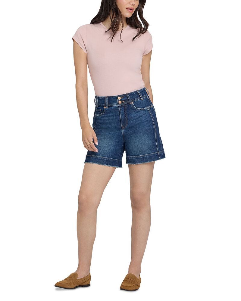 エヌワイディージェイ レディース ボトムス ハーフパンツ・ショーツ ショートパンツ デニム NYDJ Berkyn Relaxedenim Shorts in Sunset Villa Sunset