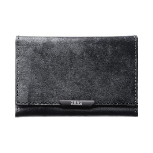 [ゼロハリバートン] Leather Mag Card Case MagSafe 対応 カードケース ヴィンテージ箔レザー 本革 背面ポケット 財布 スマホ カード収納 UNiCASE （ブラック）mt 00f701e6