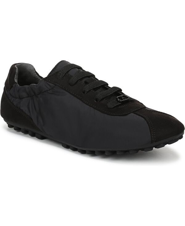 フランコサルト レディース シューズ スニーカー レース Franco Sarto Womens Felina Round Toe LaceUp Shoes Black Nylon Fabric ブラ