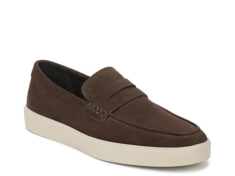 ヴィンス メンズ シューズ スリッポン・ローファー VinceTeo Penny Loafer Dark Brown ブラウン