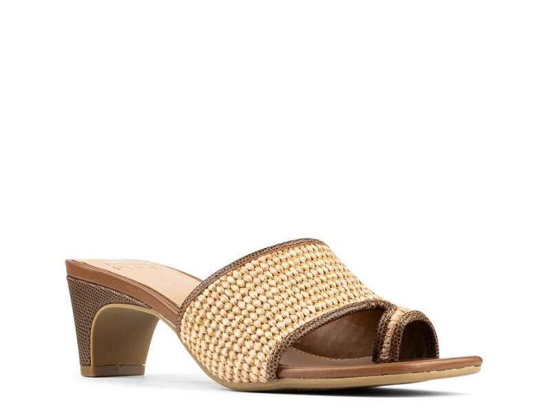 ドナルドプリネール レディース シューズ サンダル Donald PlinerDalayna Sandalight Brown Raffia ブラウン
