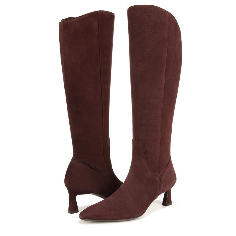ナチュライザー レディース シューズ ブーツ・レインブーツ Naturalizer Deesha Wide Calf Boot Mahogany