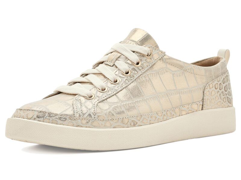 バイオニック レディース シューズ スニーカー レース Vionic Winny Laceup Shoes Gold Crocco Sue ゴールド