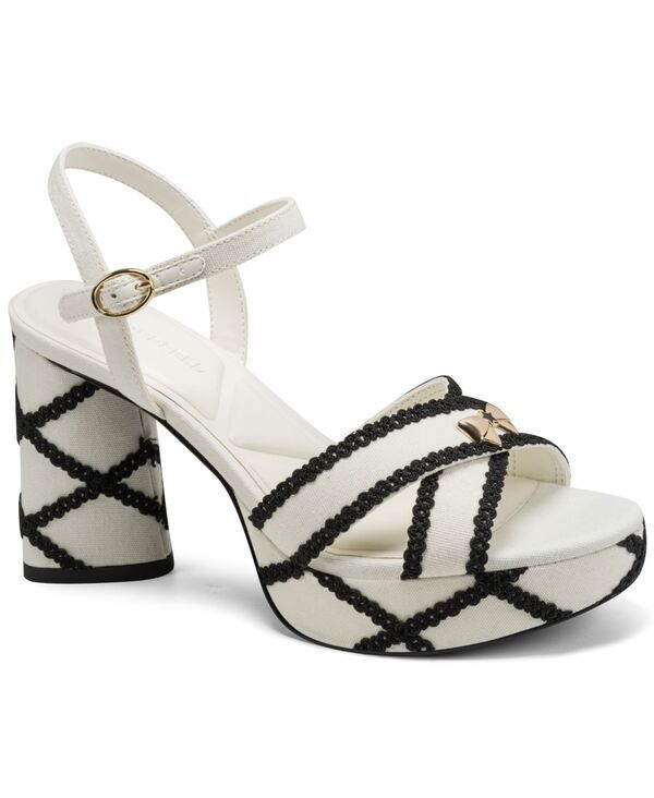 カール ラガーフェルド レディース シューズ サンダル プラットフォーム KARLAGERFELD PARIS Womens Hickory Platform Dressandals Cream クリ