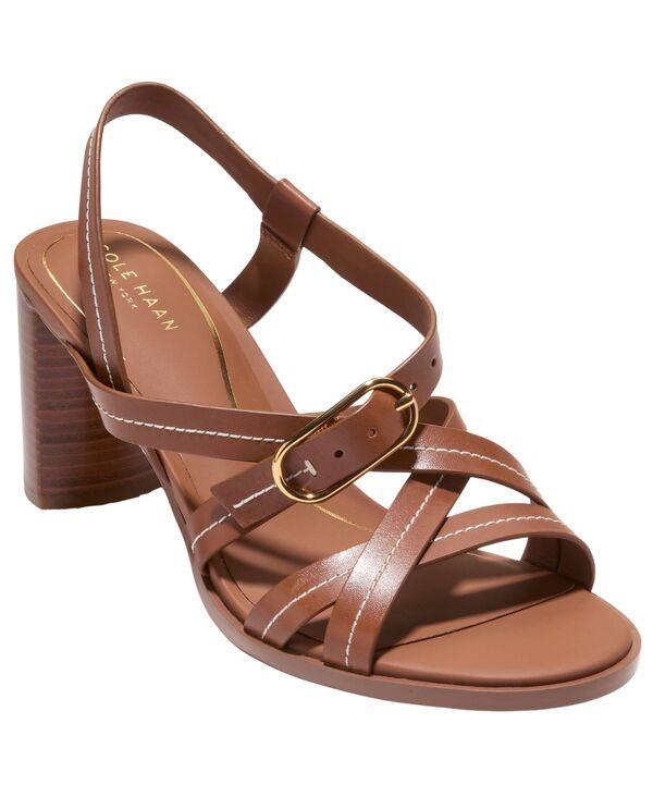 コールハーン レディース シューズ サンダル ヒール Cole Haan Womens Dillon Heeled Strappy Sandals British Tan タン