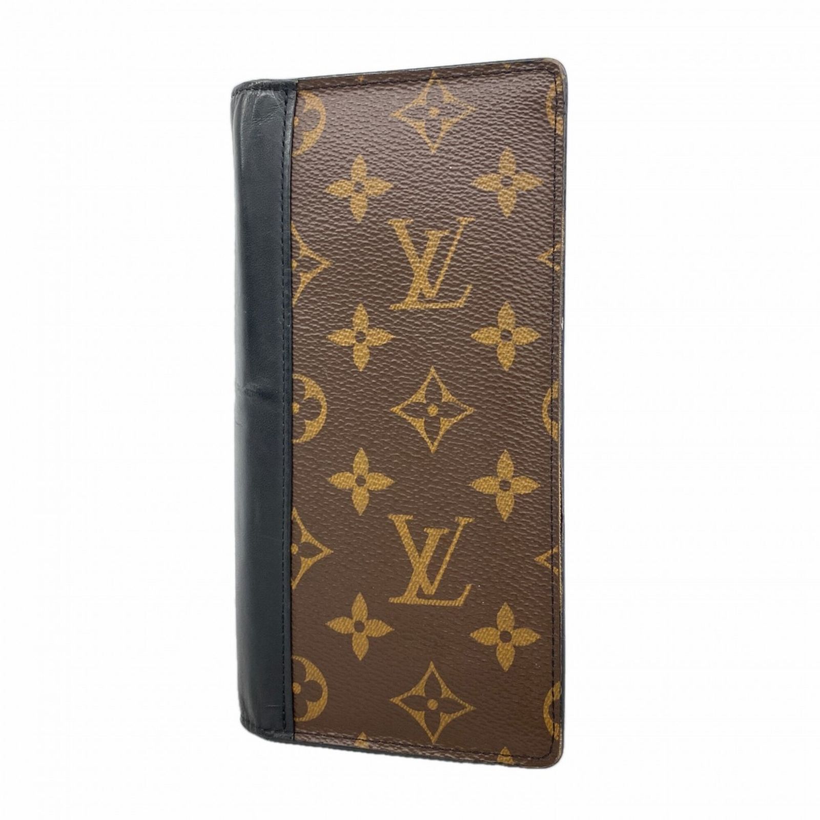 ルイ・ヴィトン(Louis Vuitton) ルイ・ヴィトン 長財布 モノグラム・マカサー ポルトフォイユブラザ M69410 ブラウンメンズ