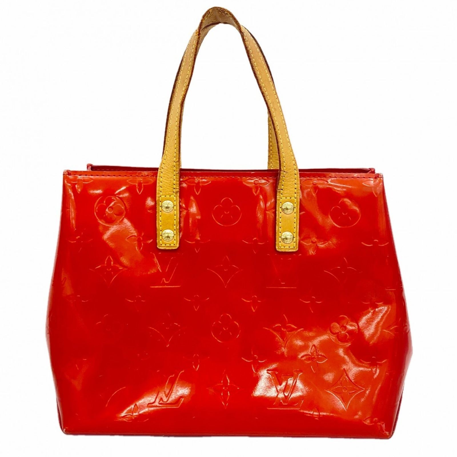 ルイ・ヴィトン(Louis Vuitton) ルイ・ヴィトン ハンドバッグ ヴェルニ リードPM M91088 ルージュレディース