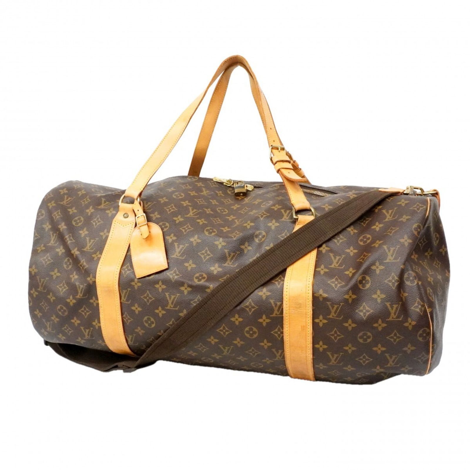 ルイ・ヴィトン(Louis Vuitton) ルイ・ヴィトン バッグ・ボストンバッグ モノグラム サックポロション M41222 ブラウンメンズ レディース