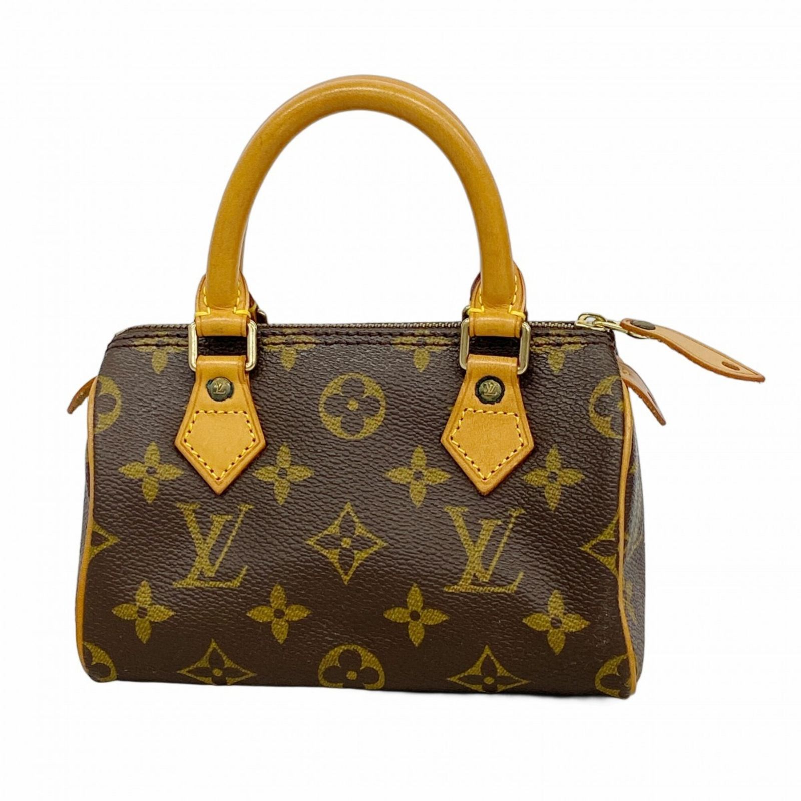 ルイ・ヴィトン(Louis Vuitton) ルイ・ヴィトン ハンドバッグ モノグラム ミニスピーディ M41534 ブラウンレディース