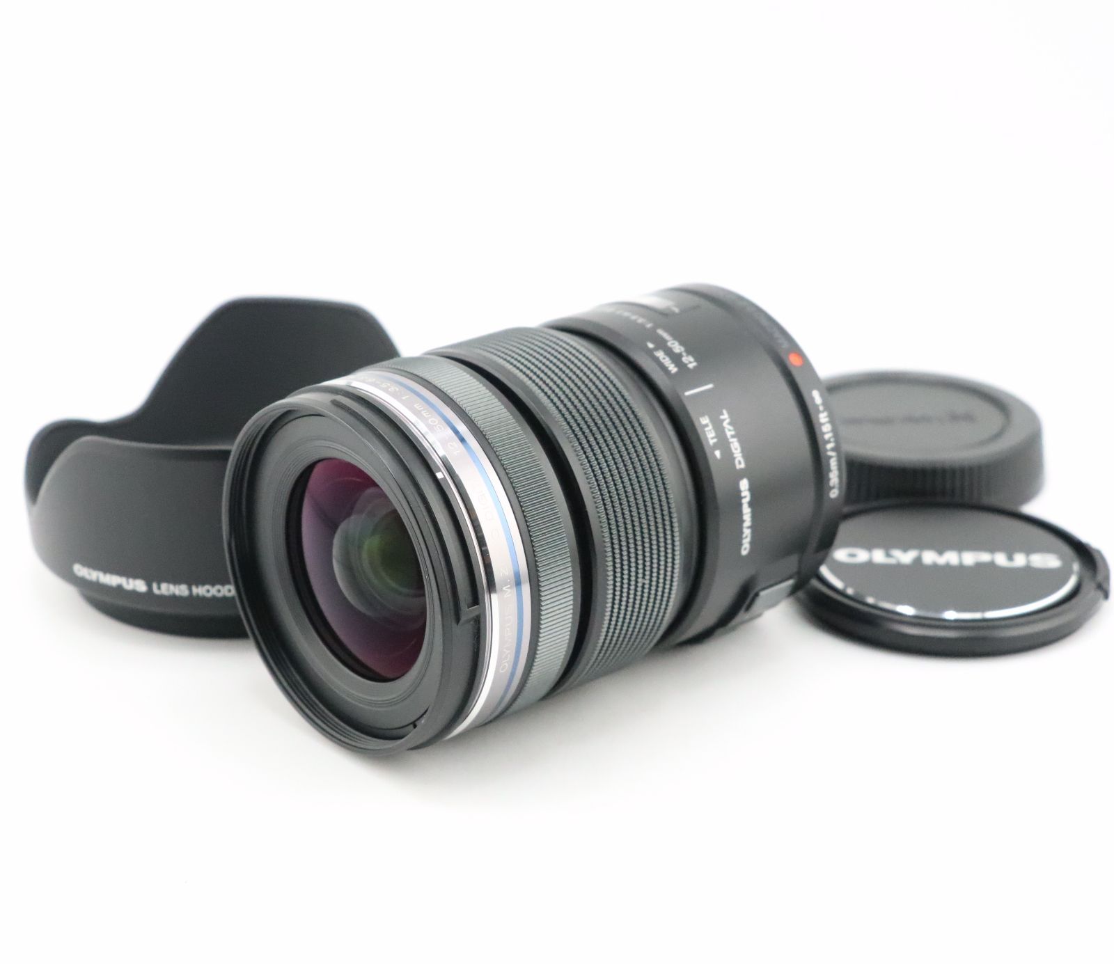 ★極上品★﻿オリンパス OLYMPUS M.ZUIKO DIGITAL 12-50mm F3.5-6.3 EZ MSC ブラック★　W0610＃5168
