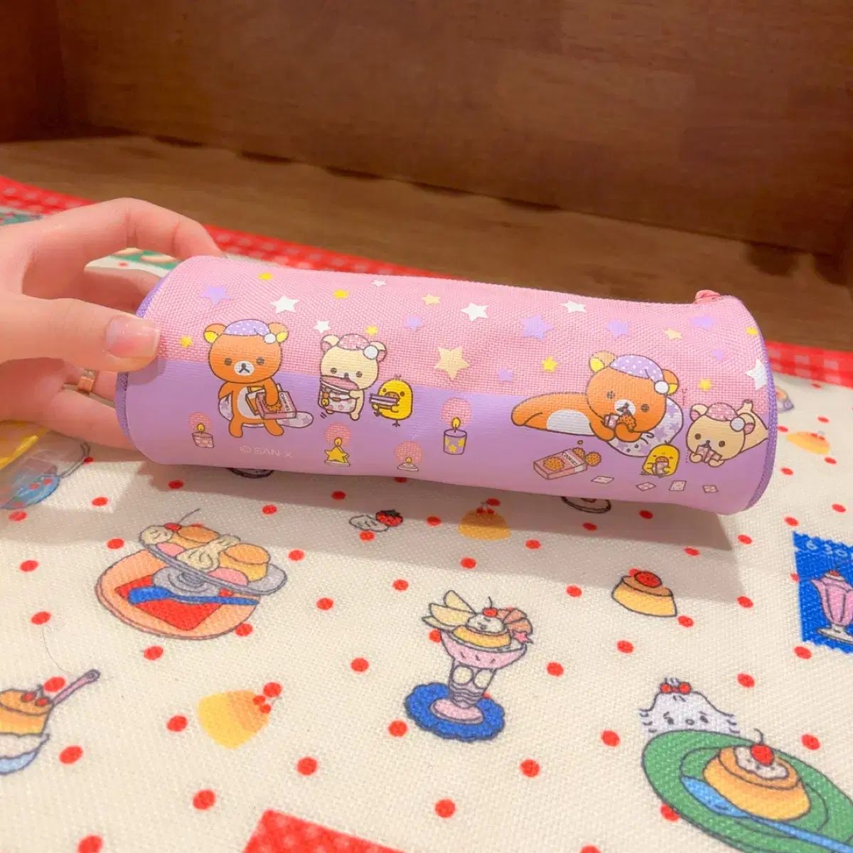 古典 San-X リラックマ コリラックマ パジャマ パジャマ シリーズ 筆箱