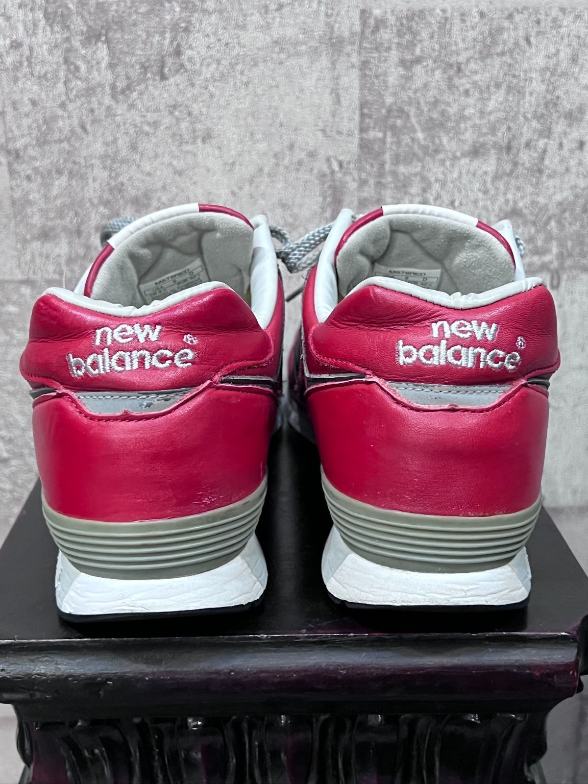 英国製 ニューバランス M576RED 27cm D NEW BALANCE レッド 赤 