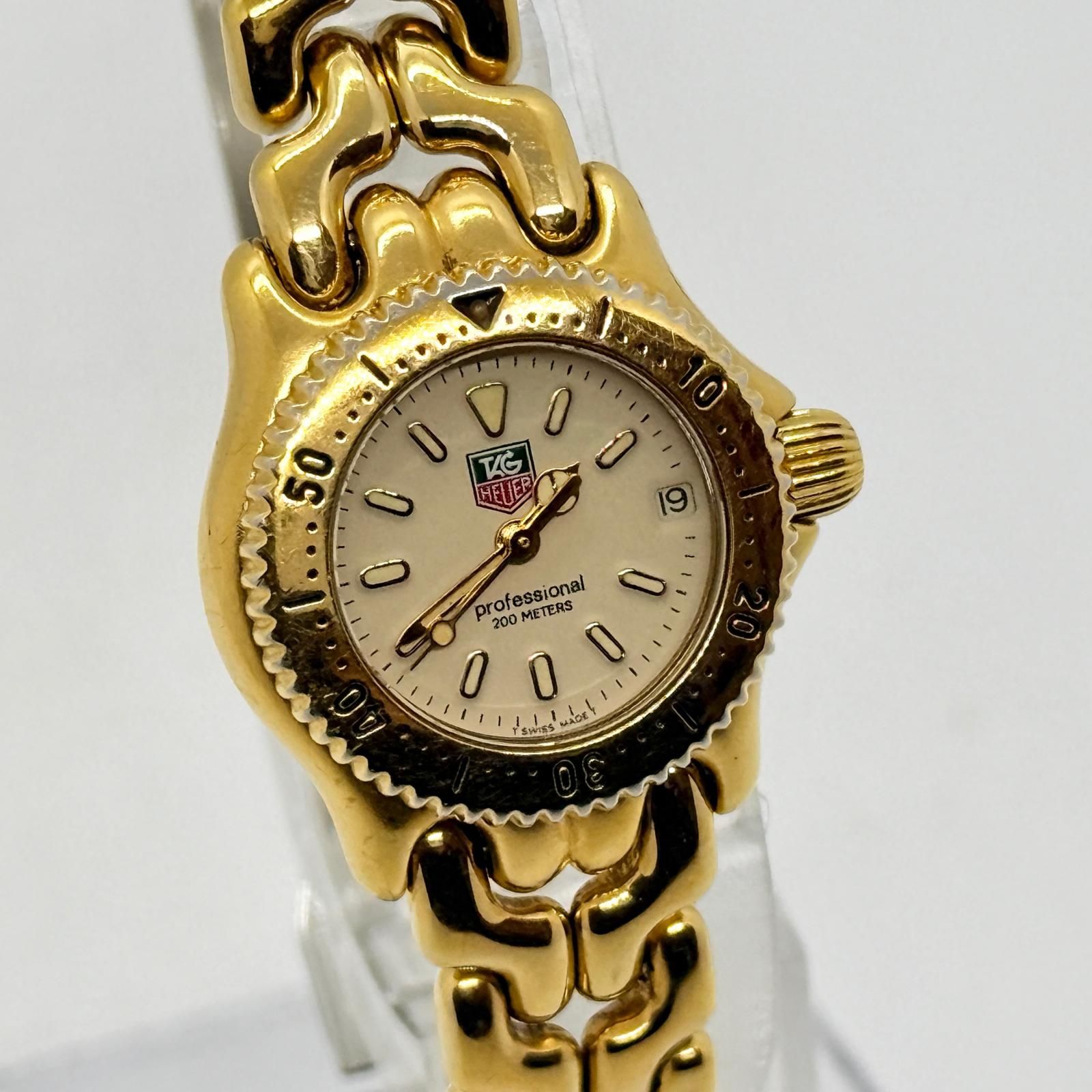TAG HEUER タグホイヤー セル GP×SS GP×SS アイボリー S94.708M QZ