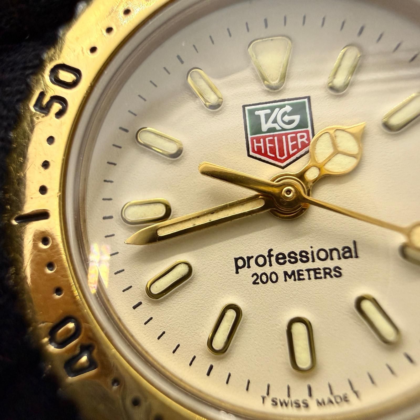 TAG HEUER タグホイヤー セル GP×SS GP×SS アイボリー S94.708M QZ