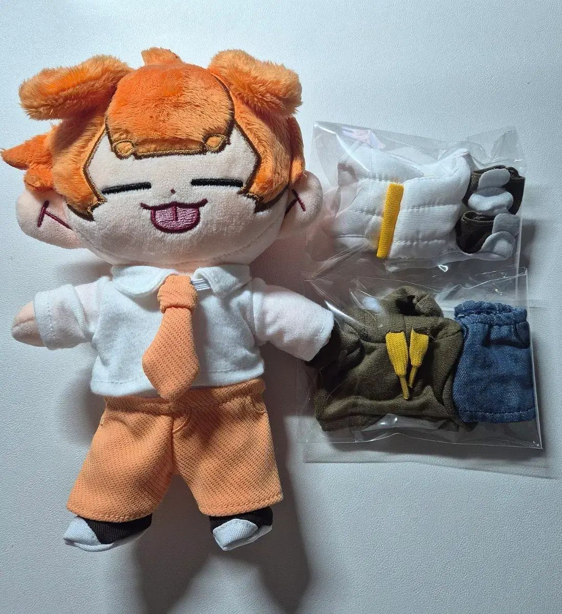 チャムトゥル 픽셀리 ダック ぬいぐるみ+ミステリー調査班 服 セット