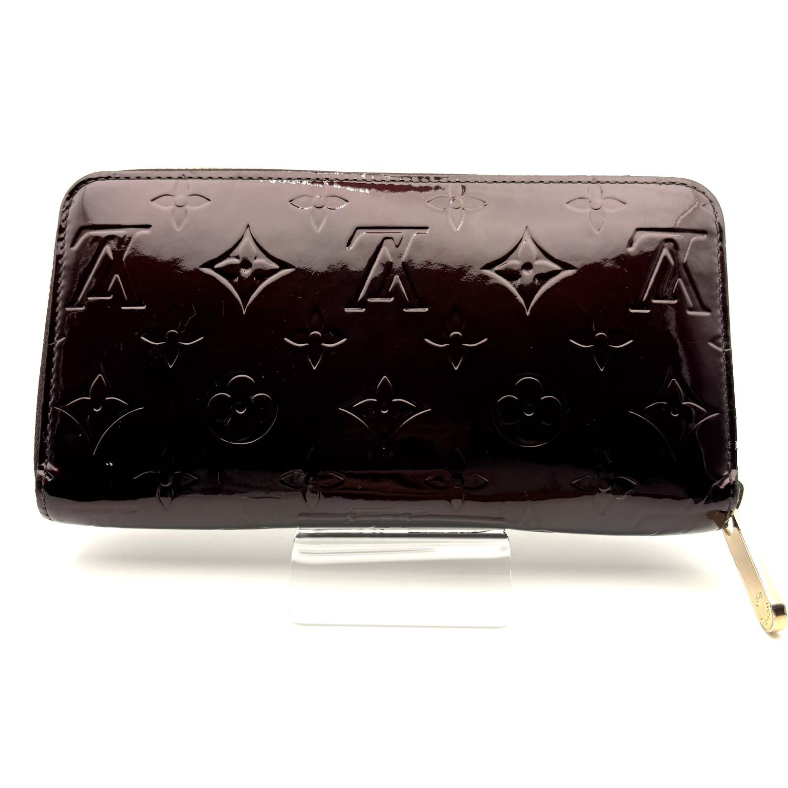 美品 】LOUIS VUITTON ルイヴィトン モノグラム ヴェルニ ジッピー 