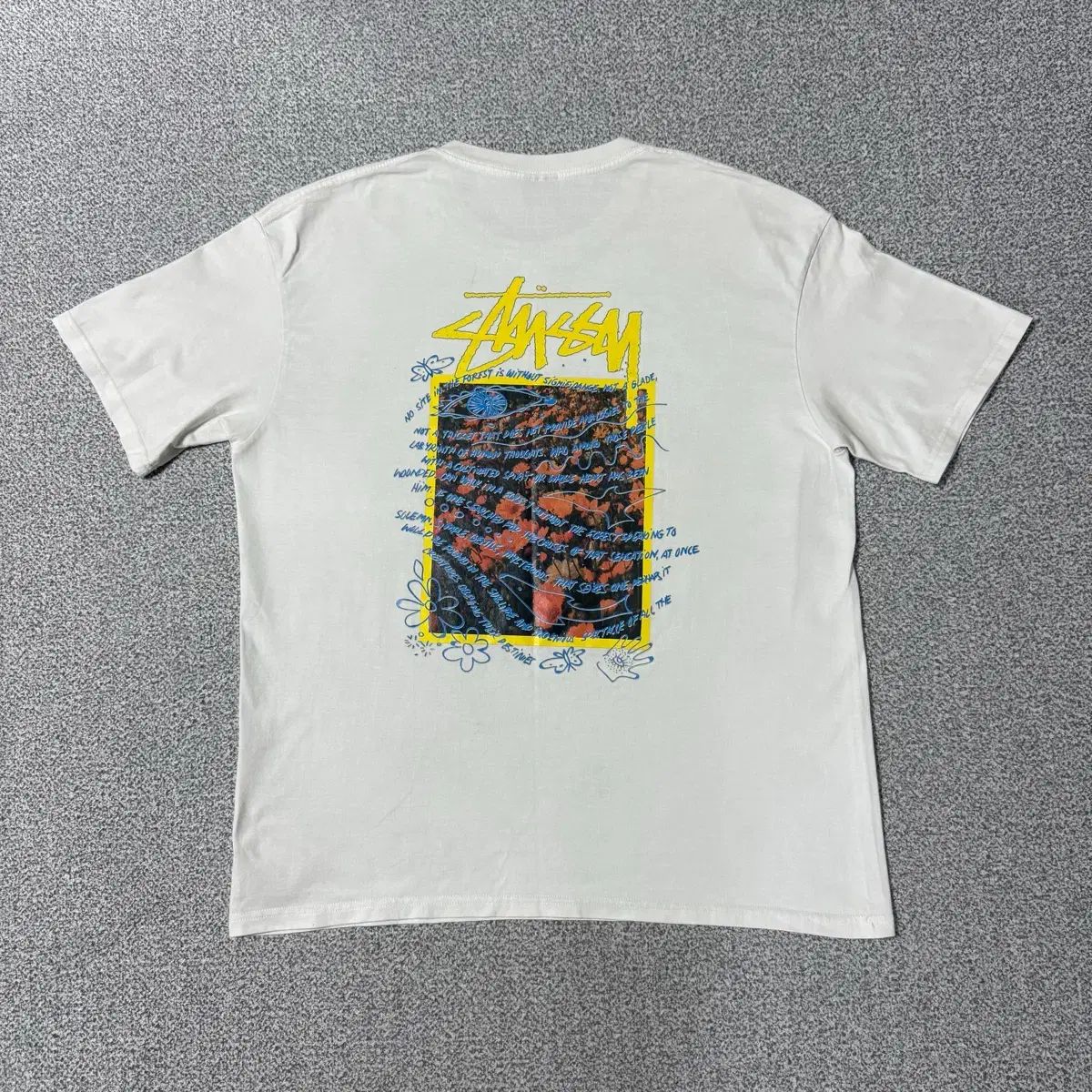Stussy ステューシー SUPER（スーパー） ブリューム（ブルーム） 半袖 XL