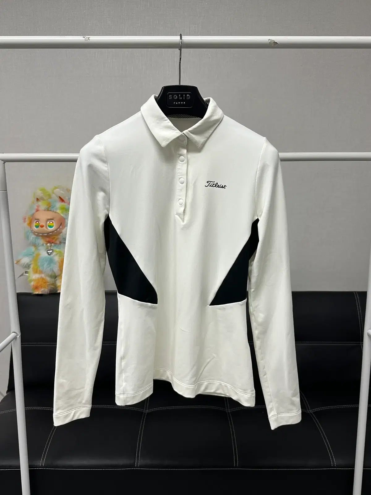 サイズ 90) Titleist(タイトリスト) 白 長袖 カラーTシャツ