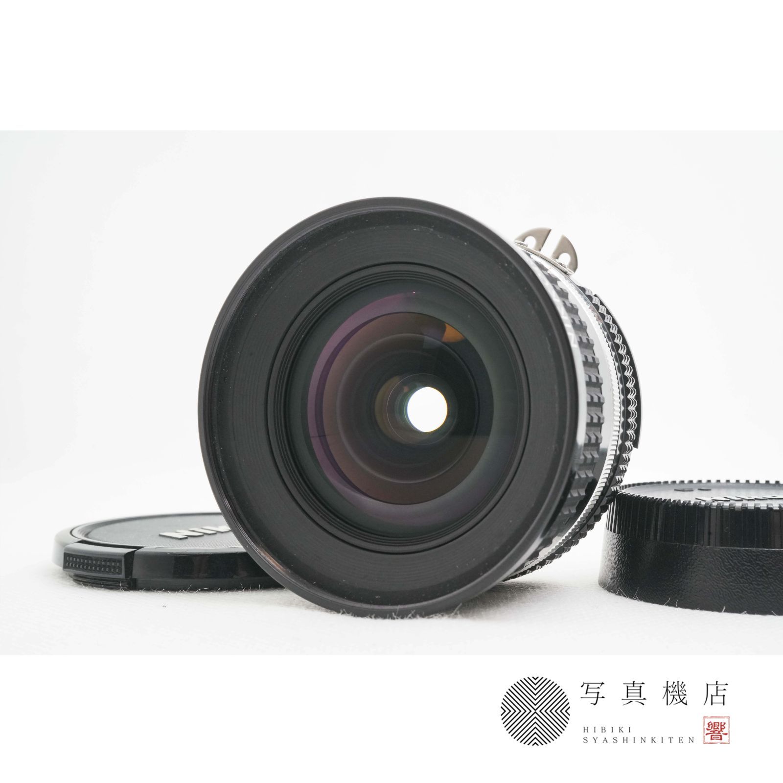 美品 ニコン Nikon Ais ニッコール Nikkor 20mm f/2/8 一眼レフ ポートレイト MF レンズ 動作確認済