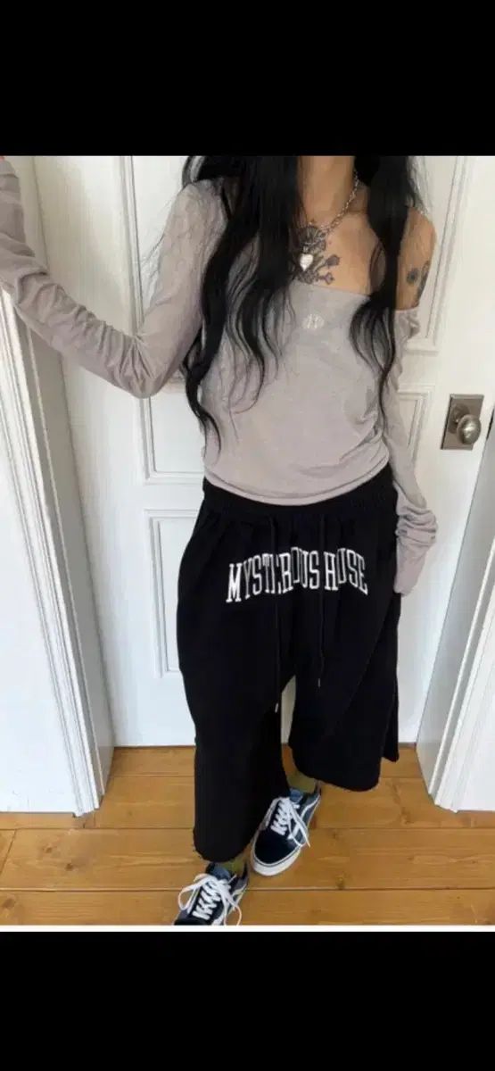 THE MYSTERIOUS HOTEL ザ ミステリアス ホテル 長袖 リネン Tシャツ