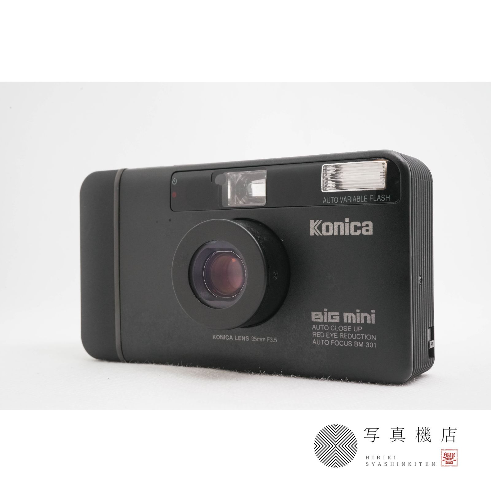美品 Konica Big mini BM-301 コンパクトカメラ 動作確認済 - メルカリ