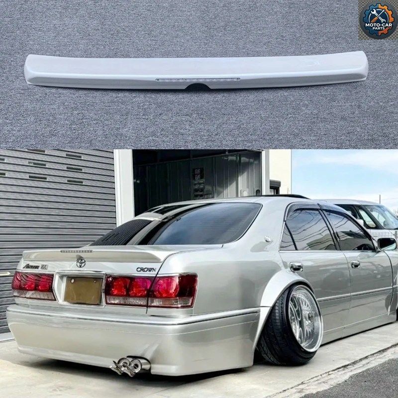 トヨタ クラウン アテレット V 2000～2004 ABS スポイラー LEDライト付きリアウイングまたはホワイトカー