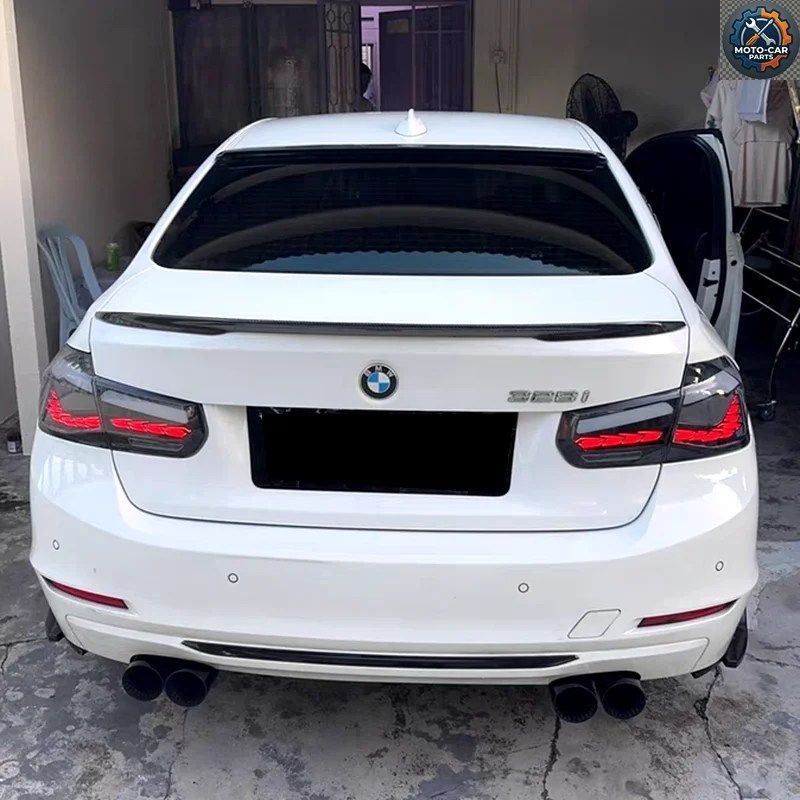 BMW F30 F35 F80 M3 320I 320LI 325LI 328I スポイラー 2012~2018年式 ABS プライマーカラー テールウィング装飾 リアトランクスポイラー