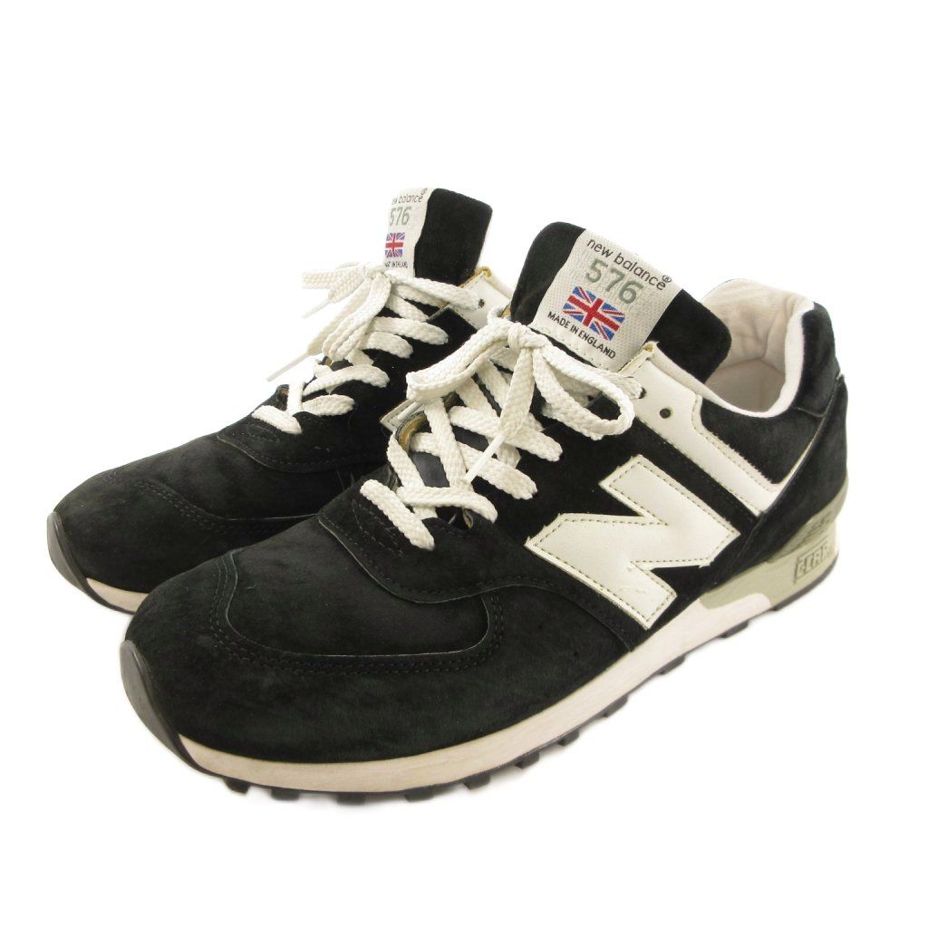 ニューバランス NEW BALANCE M576KGS スニーカー スエード 英国製 黒